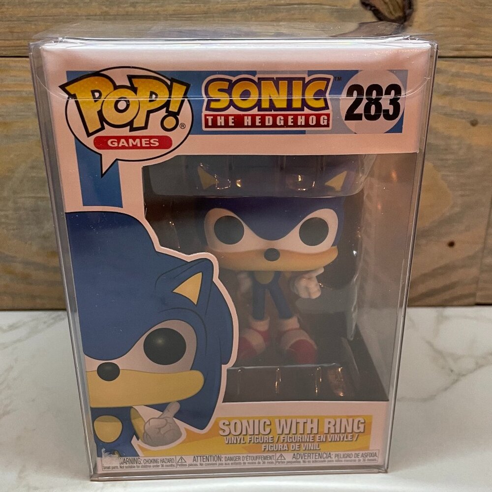 Funko Pop! Vinyl: Sonic the Hedgehog - Sonic with Ring - #283 - New